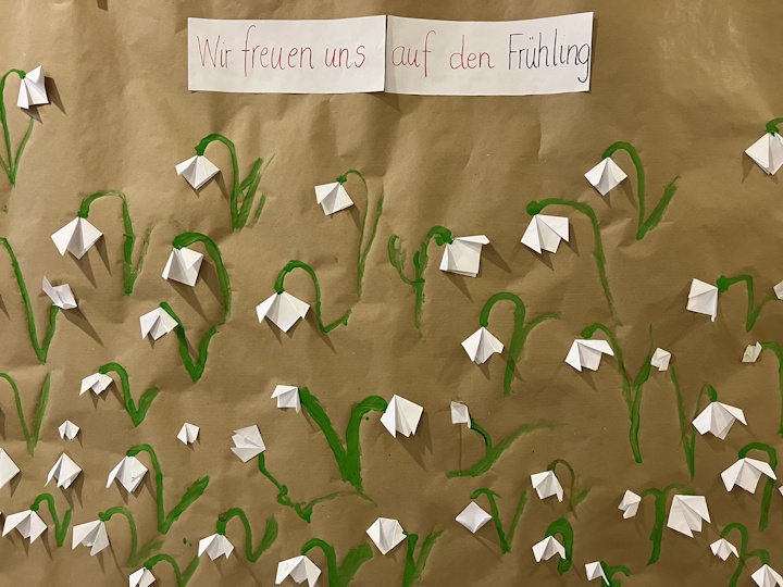 Gebastelt - Blumenwiese